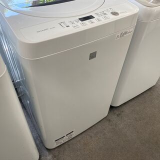 保証付き　シャープ　洗濯機　ES-G4E3  リサイクルショップ...