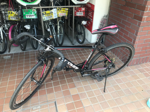 軽量アルミフレーム　3×7speed　ブラック