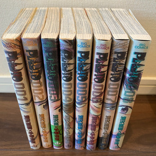 ☆浦沢直樹漫画セット☆20世紀少年、モンスター、プルートゥ全巻セット　おまけ付の画像