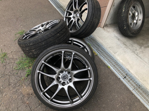 work emotion 極 19インチ４本セット