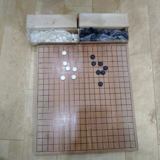 中古★折り畳める　囲碁セット　
