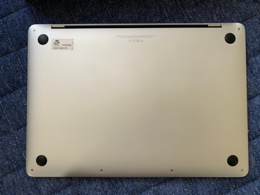 【1年未満】13インチMacBook Pro2019 128G Touch Bar搭載