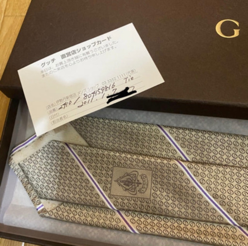 GUCCI 正規品　ネクタイ