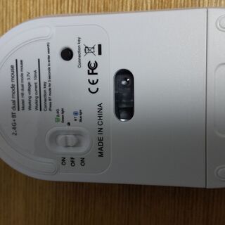 取引中   新品ワイヤレスマウス　無線USB又はBluetooth切り替えの画像