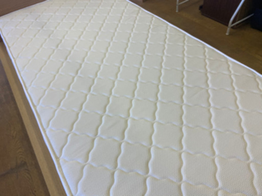 0829-10  ハウスメーカー展示品　未使用　低床シングルベッド　