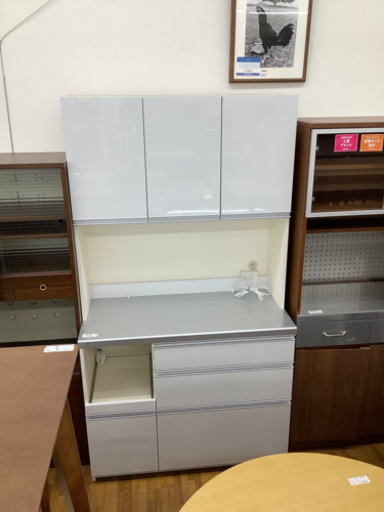 レンジボード　3枚扉