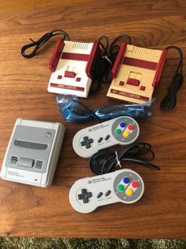 【ほぼ新品】ミニファミコン 、ミニスーパーファミコン、ミニファミコン週刊少年ジャンプ