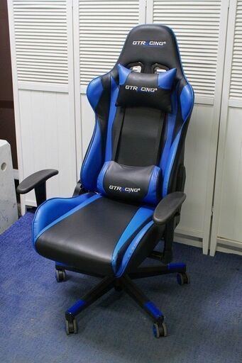 R1842) GT RACING ゲーミングチェア 椅子 店頭取引大歓迎♪