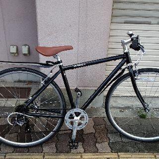 WEEKEND BIKES 700cクロスバイク アルミ/7speed/ブラック