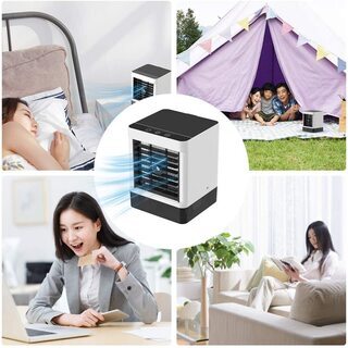 ミニクーラー ポータブル ミニエアコンファン の画像