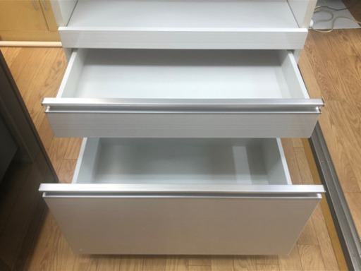 【リサイクルサービス八光　田上店　配達・設置OK】古賀家具工業　高機能レンジボード　ホワイト