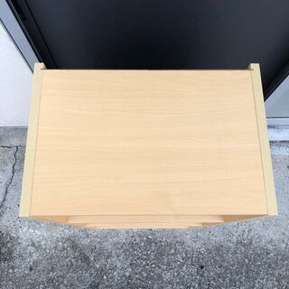 カラーボックス 三段 木製 収納家具の画像