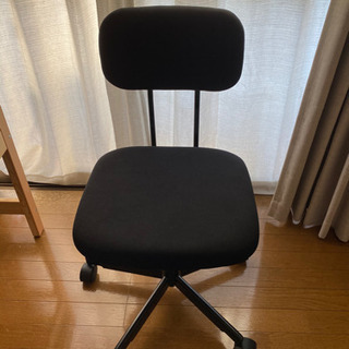 【63％off】【使用3ヶ月程度】無印良品　ワーキングチェア　定...