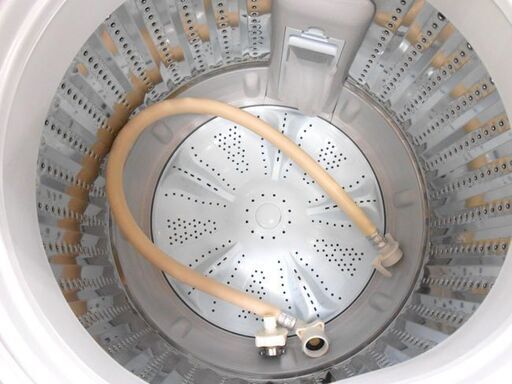 洗濯機 5.5kg 2018年製 ハイアール JW-C55CK Haier 高年式 ホワイト×ブルー 札幌 厚別店