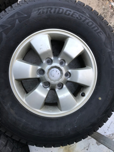 265/70R16スタッドレス&アルミ4本セット