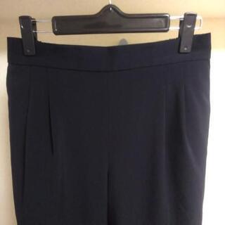 レディースカジュアルパンツ濃紺 GREEN LABEL RELAXINGの画像