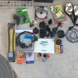 【不動車】アドレスV125G　リミテッド K9 （CF4EA）　16,333km　付属品多数、自賠責付き、冬場快適装備　の画像