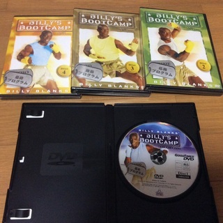 【DVD3枚新品】ビリーズブートキャンプ 7日間集中ダイエットボックスの画像