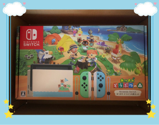 Nintendo Switch ニンテンドースイッチ あつまれどうぶつの森 セット スイッチ本体