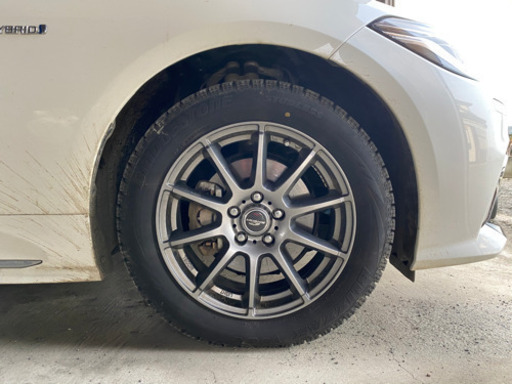215/55R17 ブリヂストンVRX タイヤホイール4本セット