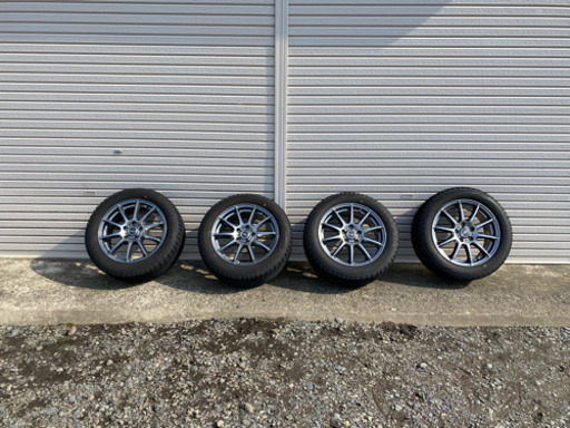 215/55R17 ブリヂストンVRX タイヤホイール4本セット