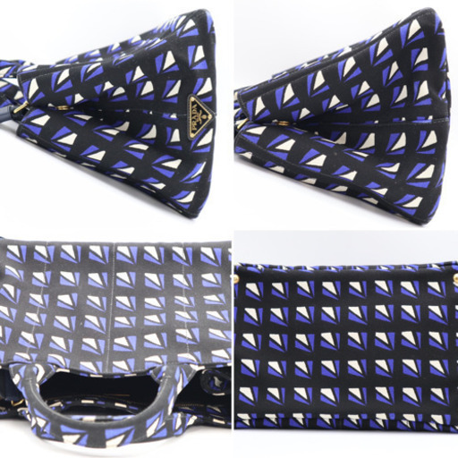 《PRADA/カナパM トートバッグ》B2642B Aランク 極美品 ショルダー