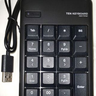 [再値引き] USBテンキーボード ELECOM TK-TCM0...