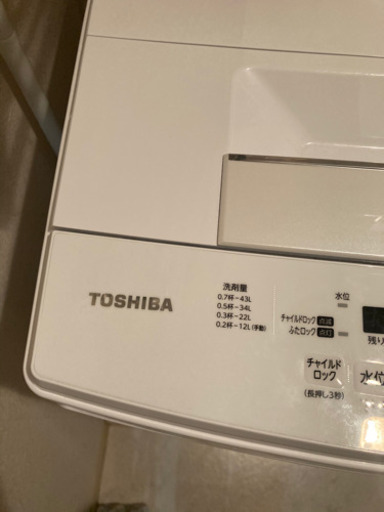 洗濯機、ガスコンロ　1年のみ使用2019年製