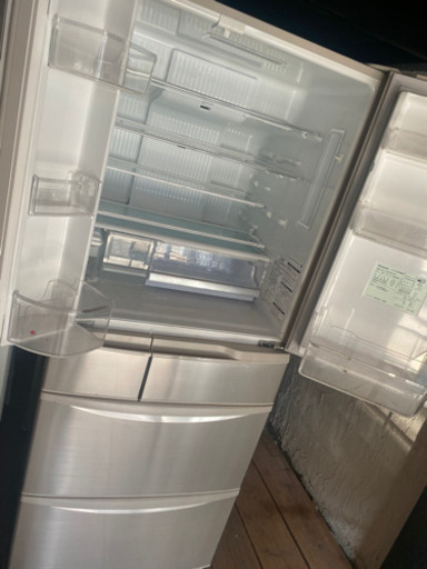 中古品Panasonic冷蔵庫NR-FTM478S-N 2014年製 