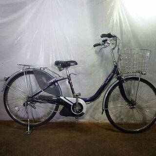 NBR060815M　適正価格！中古電動アシスト自転車　ブリジストン　ASSISTA　（2008）