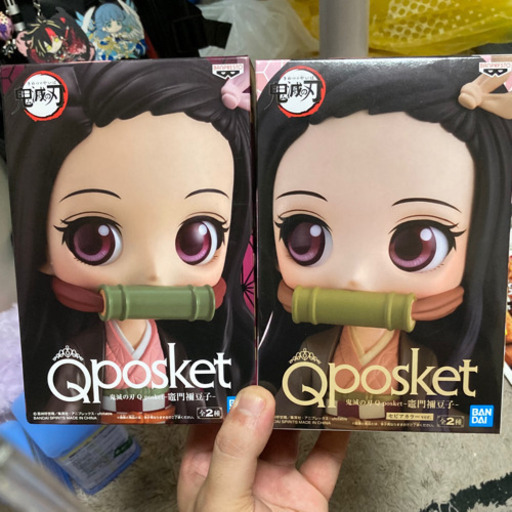 ＊他のサイトで購入者決定【国内正規品】【セット売り】鬼滅の刃 Qposket 竈門禰豆子 ABセット