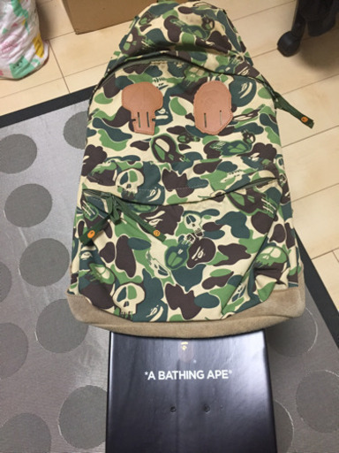 stussy × bape バックパック