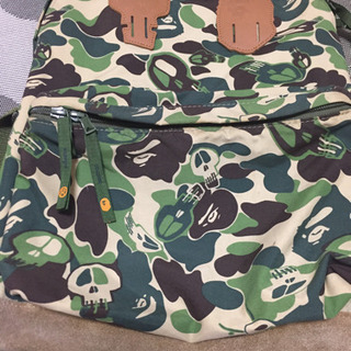 stussy × bape バックパック