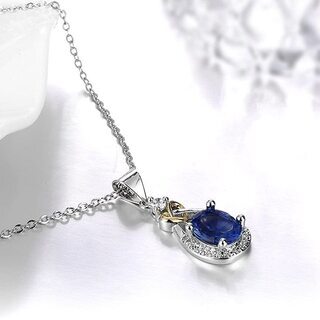 【新品】【日本全国郵送相談可】レディース·ネックレス·人気·18K金コーティング ツートーン·キュービックジルコニア·ネックレス ペンダント·大人·アクセサリーの画像