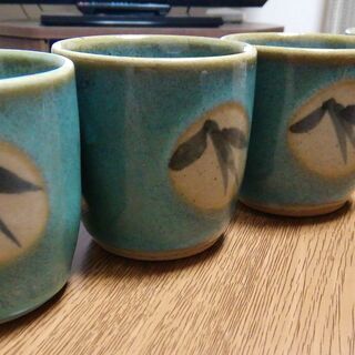 益子焼　湯呑茶椀　4セットの画像