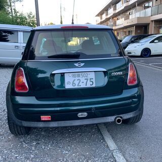 乗って帰れます：全て込み13万円：BMW ミニクーパー：78000キロ：車検　令和3年10月03日まで：平成15年：オートマ：下取り可能の画像