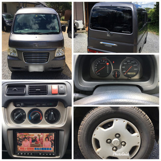 ✔️ バモス ホビオ 車検令和4年4月！タイベル交換済み！ナビTV！ETC！の画像