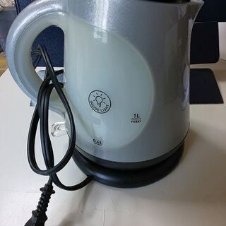 ティファール T-fal 電気ケトル 1リットル 通電しました