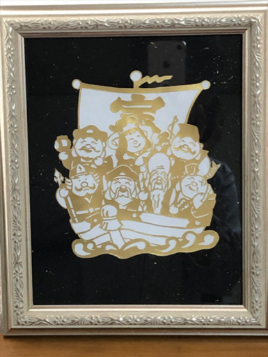 切り絵「七福神」