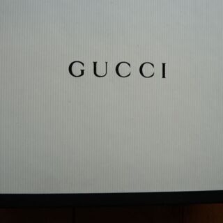 グッチ／GUCCI　靴下の空き箱　の画像