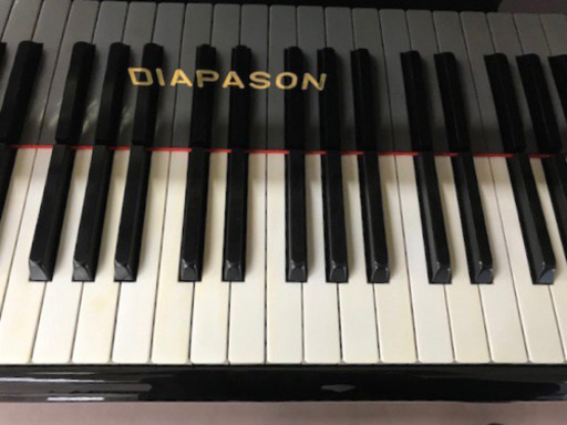 楽器店前展示品/ C3サイズ美品/ Diapason 183-WS グランドピアノ