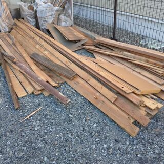 リフォームで出た 廃材 まき