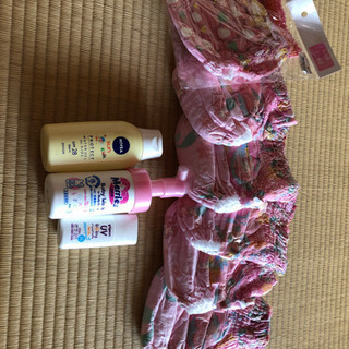 日焼け止め＆ボディソープ＆水遊びオムツ