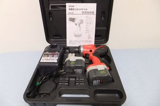 ☆最終値下げ！5,500円売り！RYOBI　リョービ　充電式ドライバドリル　BD-122（現状渡し）☆