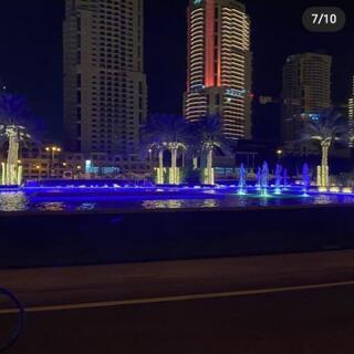 夜景がきれいな都内のカフェで勉強！