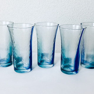 取引完了　グラス　東洋ガラス　爽流　5客