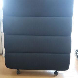 【折りたたみベッド】使用少ない　ブラック　シングルベッド