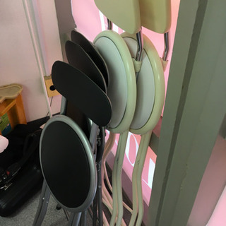 【タダです　パイプ椅子　1つから】