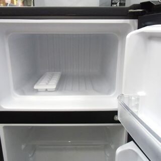 札幌 106L 2015年製 2ドア冷蔵庫 ハイアール 黒 ブラック 100Lクラス