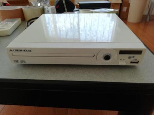 DVDプレーヤー　グリーンハウス